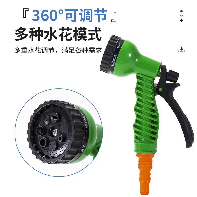 Picture of Factory high-pressure car wash water gun household car brush watering tool water spray copper plating gun head multifunctional car wash water gun