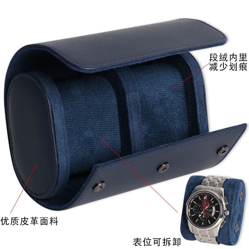 Picture of Watch Storage Box, Portable Watch Box, Pu Three-Position Watch Box, Dust-Proof and Drop-Proof Mechanical Watch Box, Travel Watch Bag, Ready for Sale