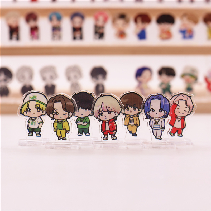 Picture of Bts Peripherals Tian Bao Guo Jin Taeheng Zheng Xipu Zhiqi Mini Stand Night Scene