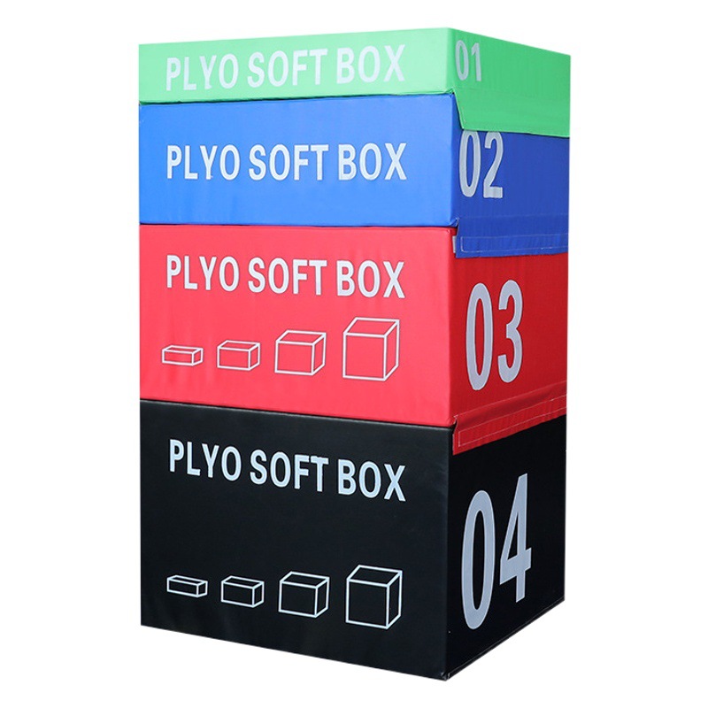 Picture of Jumping Box Soft Four-in-One Combination Jumping Box Fitness Jumping Box Children's Fitness Training Equipment Software Step Training