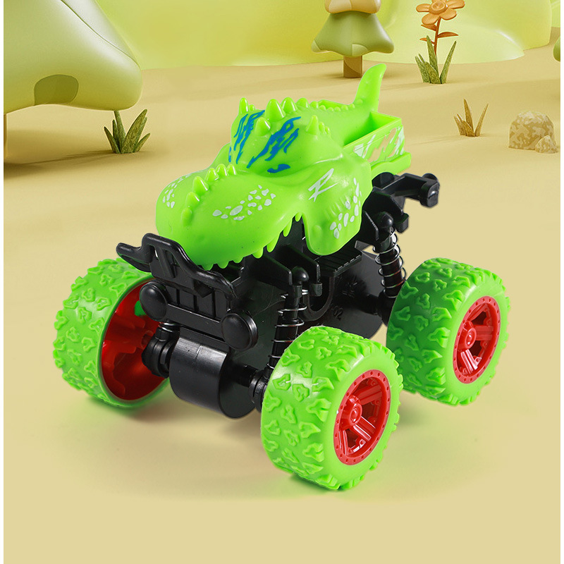 Picture of Off-road inertia pull-back four-wheel drive model boy stunt children's toy car crash car manufacturers wholesale