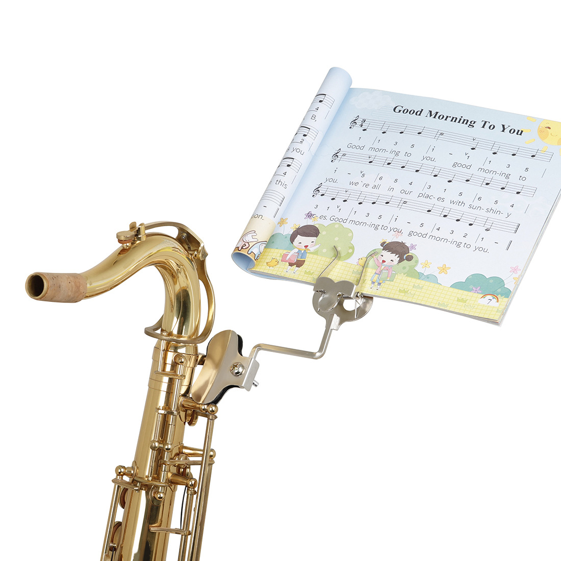 General portable sheet music traveling music stand for pipe music accessories sheet music stand manufacturer wholesale
