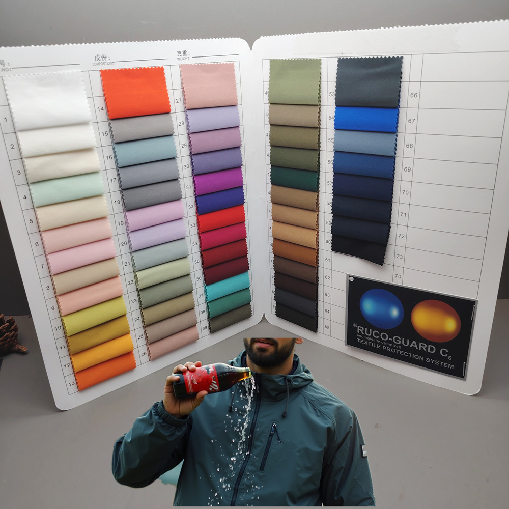 In-Stock Three-Proof T800 Four-Way Stretch Fabric Waterproof Oil-Proof Multifunctional Outdoor Jacket Fabric
