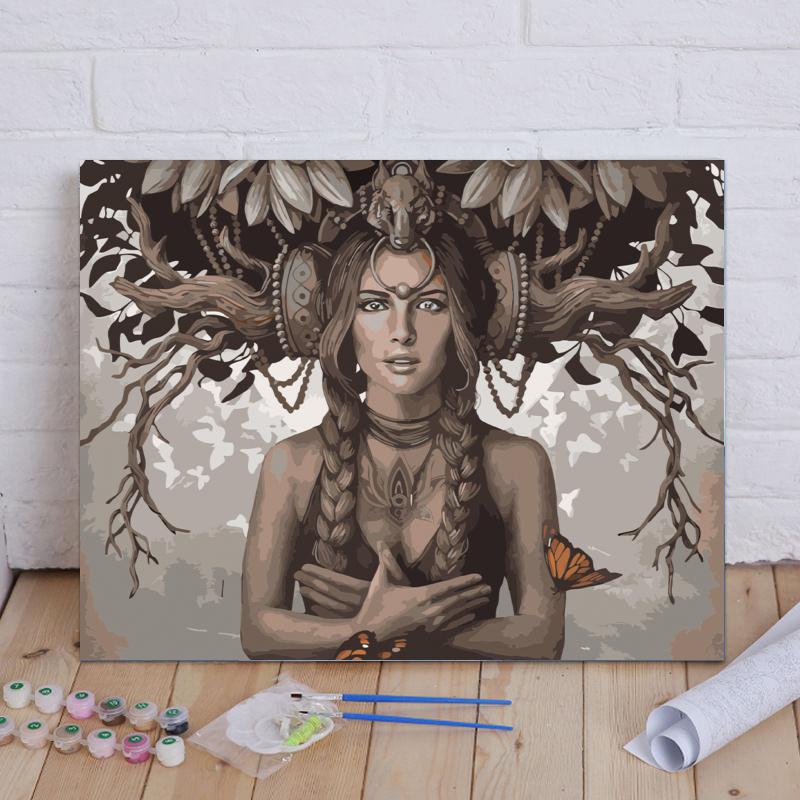 Picture of DIY Digital Oil Painting Factory Human Art Amazon Fba Batch Shopify Cross-Border Foreign Trade Wholesale