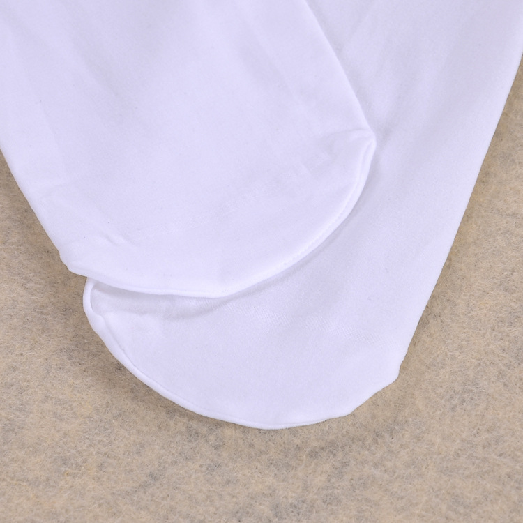 Picture of Dance crane love factory batch children spring and summer dance white pantyhose student ballet professional 90D big socks dance socks