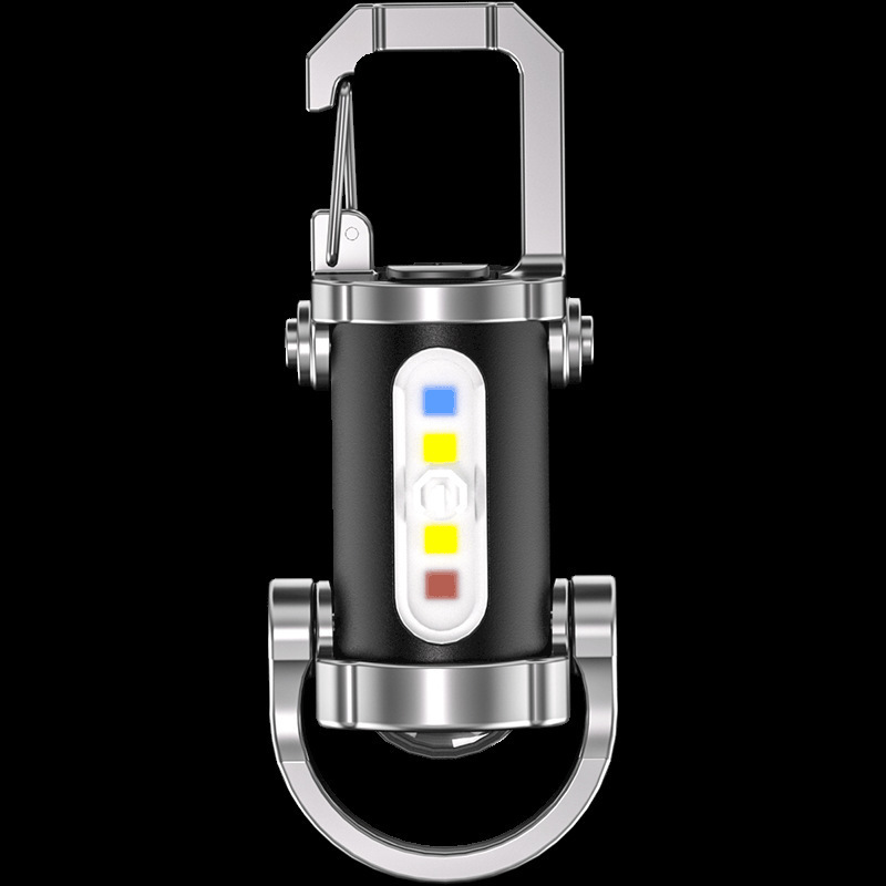[Source Manufacturer] Multifunctional Outdoor Light Keychain Light Power Bank Camping Emergency Daily Work Outdoor Light