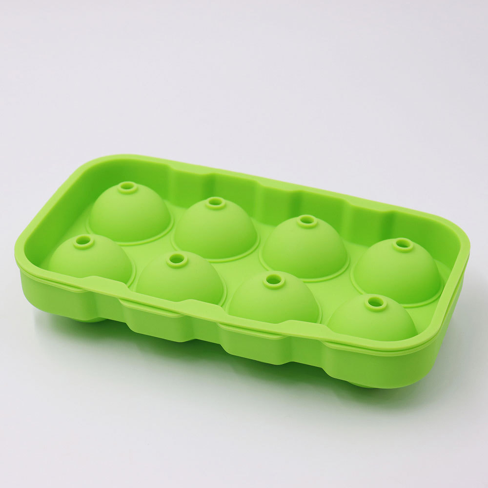 Picture of Amazon Direct Supply 8-hole Silicone Ice Ball Mold Cross-border Platinum Silicone Ice Block Mold Bar Round Ice Mold