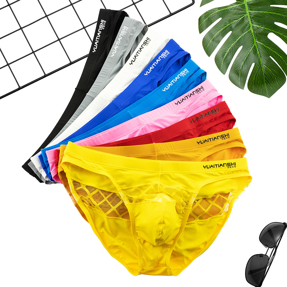 Men's underwear briefs modal summer thin low waist sexy breathable comfortable fashion young men's pants head