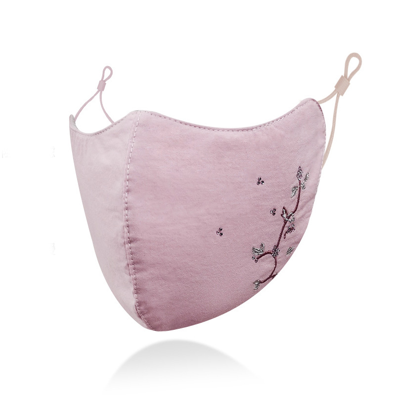 Picture of 3-Layer Cotton Mask, Warm and Washable, Winter Cold Protection, Eye Protection, Thickeneded Winter Cotton Pure Cotton Mask Wholesale