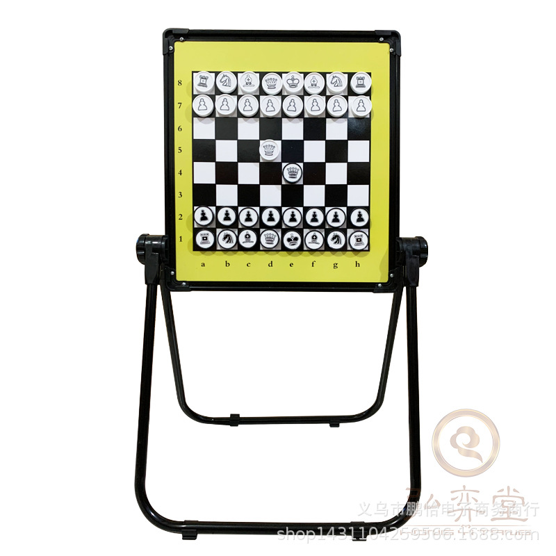 Picture of Factory direct push enrollment chessboard beginner children's cartoon magnetic go set dual-purpose magnetic new drawing board