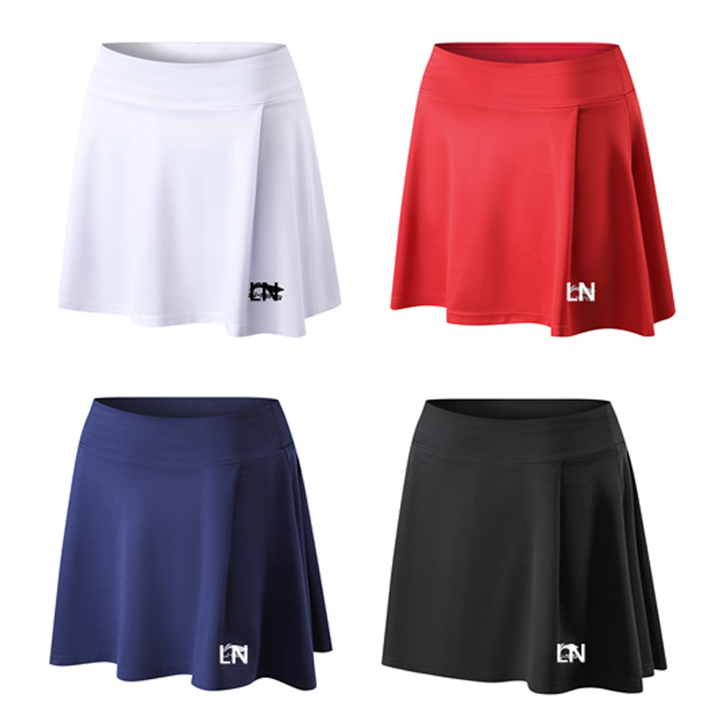 New Badminton Skirt Women's Quick-drying Skirt Sports Ball Skirt Children's Tennis Training Running Skirt Summer 9017