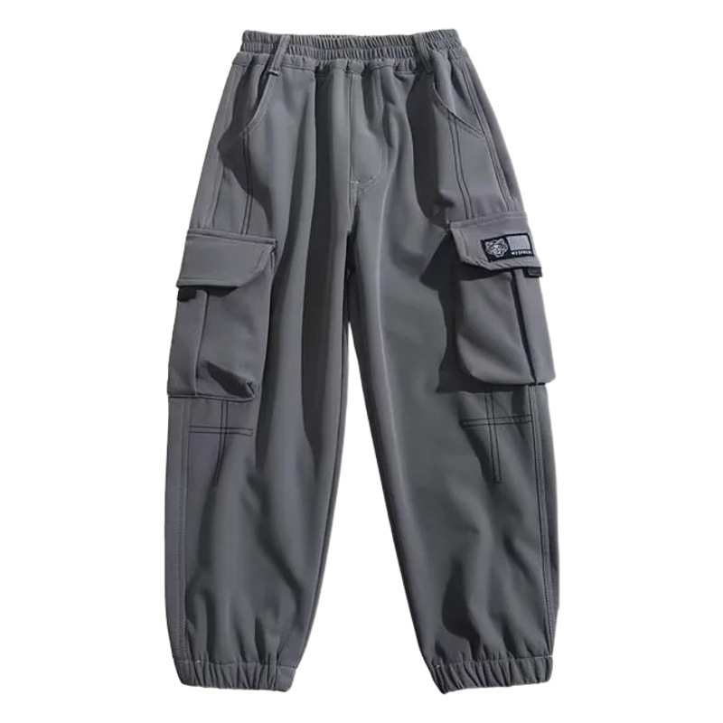 Boys' Cargo Pants Autumn 2024 Children's Pants Boys' Casual Long Pants Trendy Brand