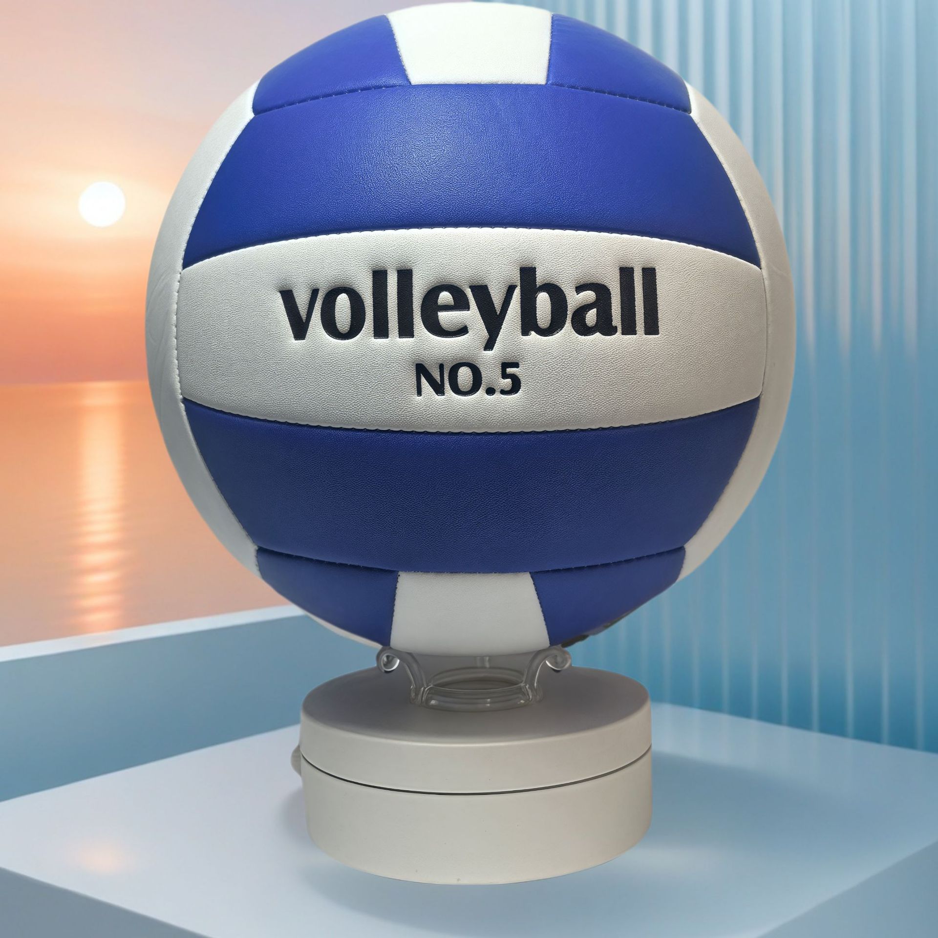 Picture of Free printing No. 5 volleyball thickened explosion-proof high school entrance examination special No. 4 primary school students standard training competition volleyball wholesale