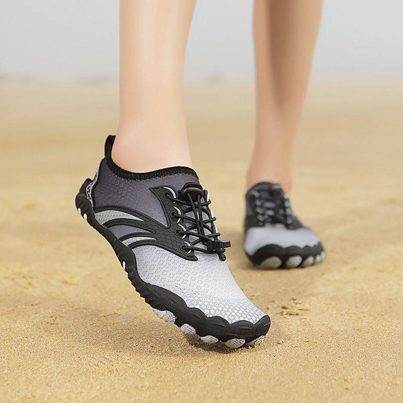 Picture of Outdoor Anti-Cut and Anti-Slip River Tracing Shoes for Couples, Beach Shoes, Quick-Drying Wading Shoes, Thick-Soled Swimming Shoes, Amphibious Shoes