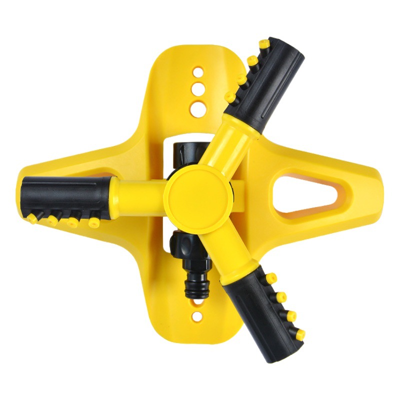Series rotating sprinkler 360 Degrees garden construction site automatic sprinkler three fork sprinkler agricultural atomization watering