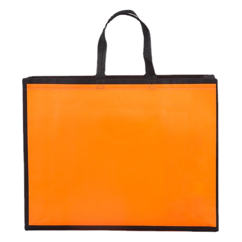 Factory wholesale laminated non-woven bag portable clothing shopping bag hot-pressed non-woven bag spot gift bag