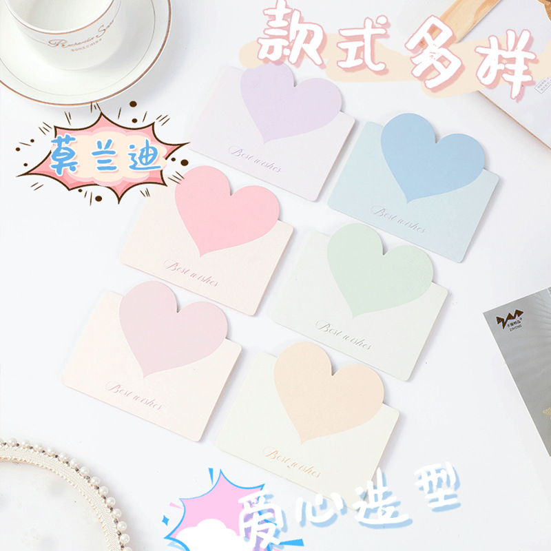 Picture of Love three-dimensional greeting card postcard small card paper handwritten wish card folding high-level feeling blank blessing message card