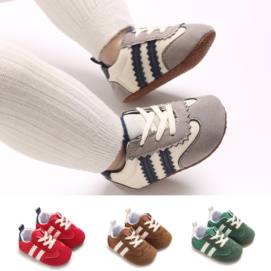 Spring and Autumn New 0-1 Year Old Baby Toddler Shoes 6-12 Seven or Eight Months Baby Soft Bottom Casual Shoes sneaker