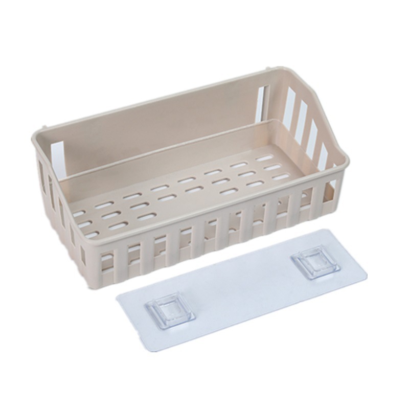 Picture of Bathroom Storage Rack Bathroom Shelf Wall-Mounted Punch-Free Storage Rack Toilet Toilet Wall Tripod