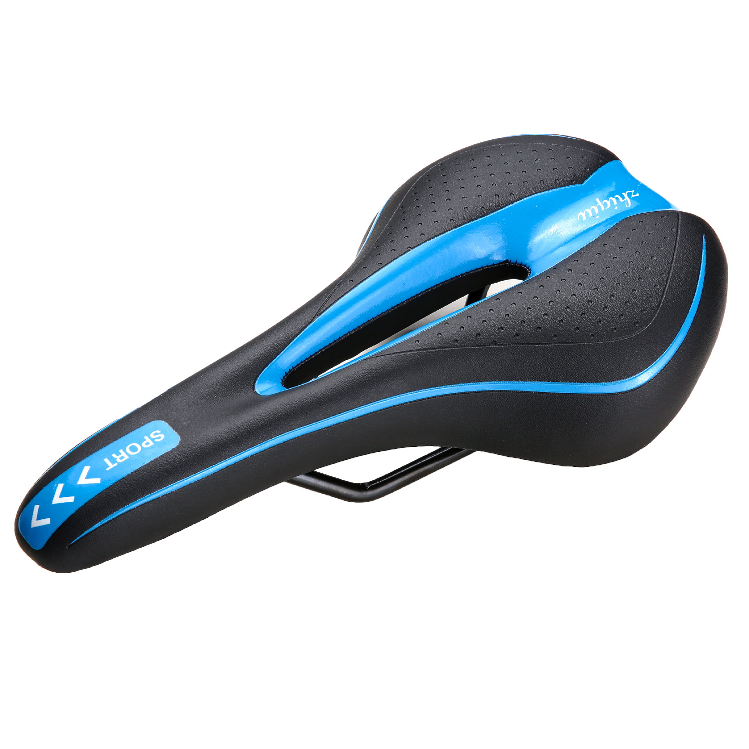 Picture of Cross-Border Quality Bicycle Seat Cushion, Colorful Hollow Solid Tooth Mountain Saddle, Road Bicycle Bag Cushion Chair, Soft and Comfortable