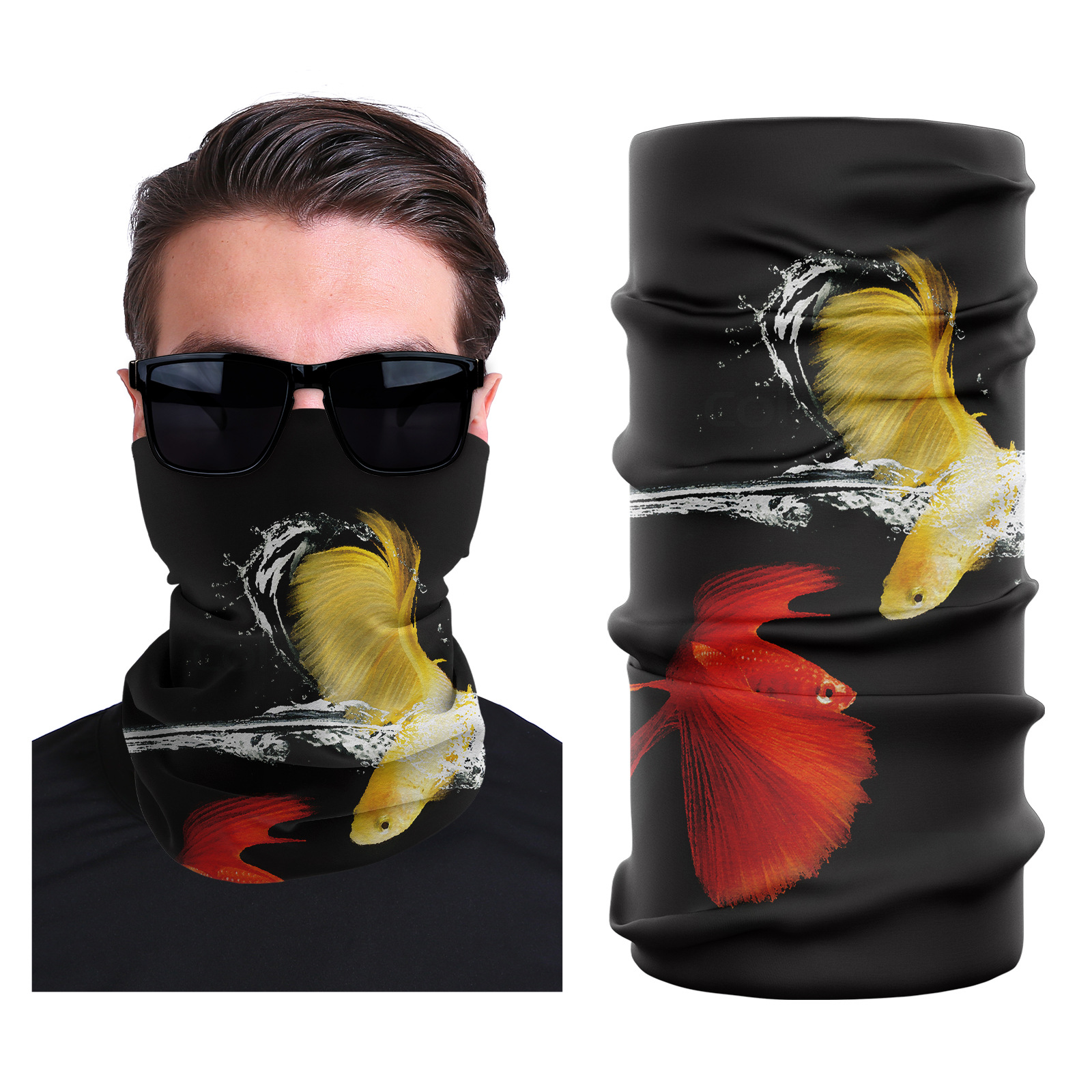 Picture of Xunhui magic scarf outdoor scarf mountaineering riding scarf high elastic seamless Ice Silk face towel cross-border bandana