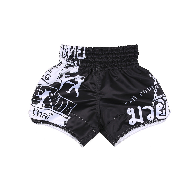 Picture of Children's Boxing Pants Kids Martial Arts Clothing Training Clothing Uc Fighting Clothing Muay Thai Shorts Are Soft, Breathable and Bright