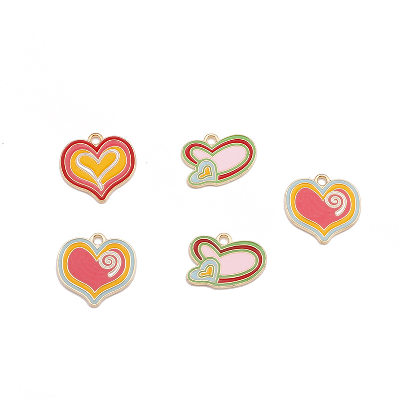 Picture of Customized Goods with Pictures and Samples Cartoon Alloy Oil Dripping Accessories Material Accessories Customized Link Plating