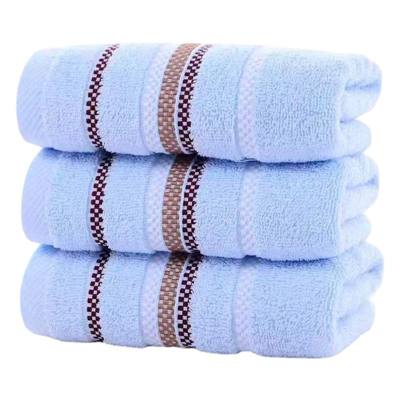 Towel factory wholesale cotton face thickened gift towel soft skin absorbent face towel advertising embroidery logo