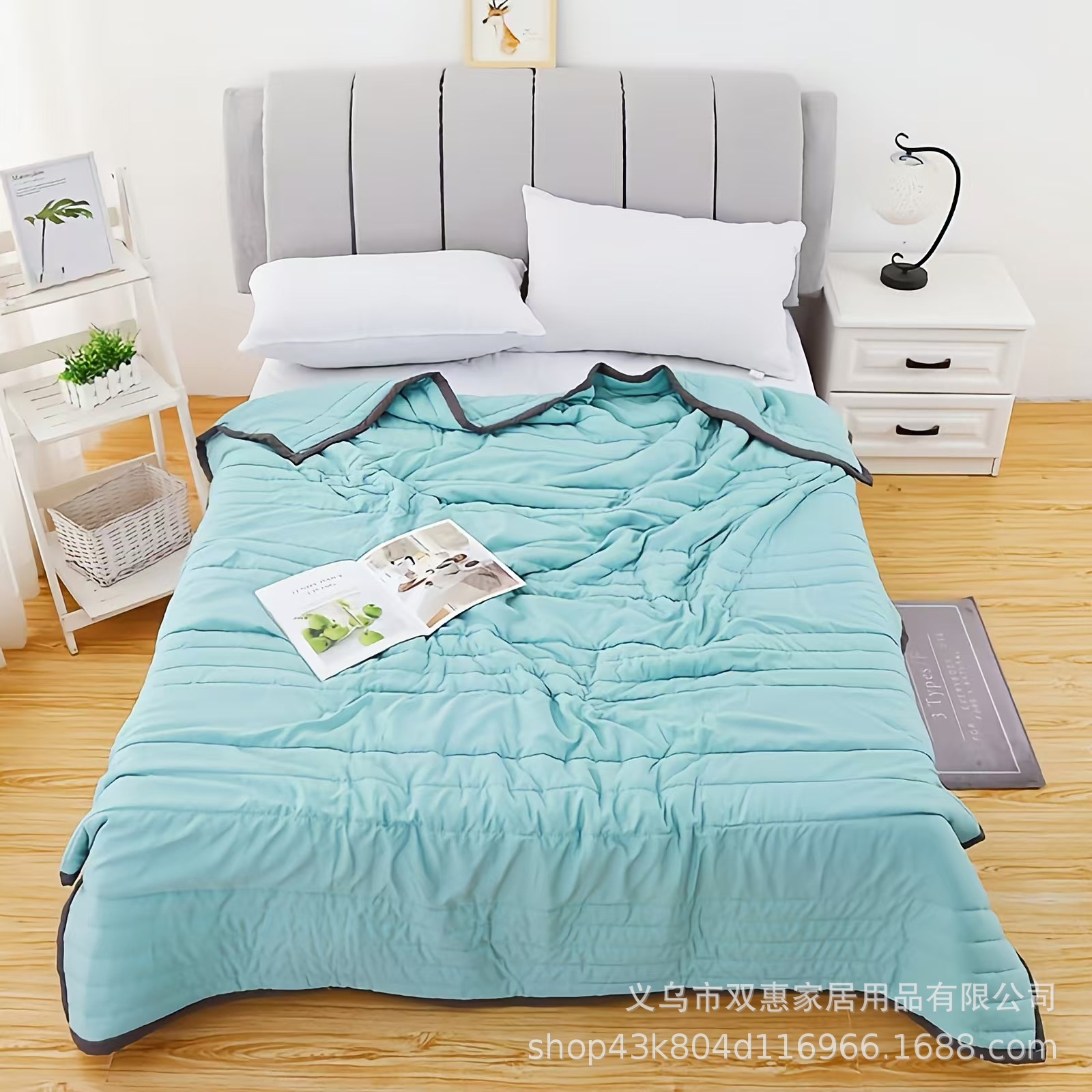 Summer Air-Conditioned Quilt Washed Cotton Summer Cool Quilt Pure Cotton Summer Quilt Kidsren's Student Dormitory Quilt Single Double Household Quilt
