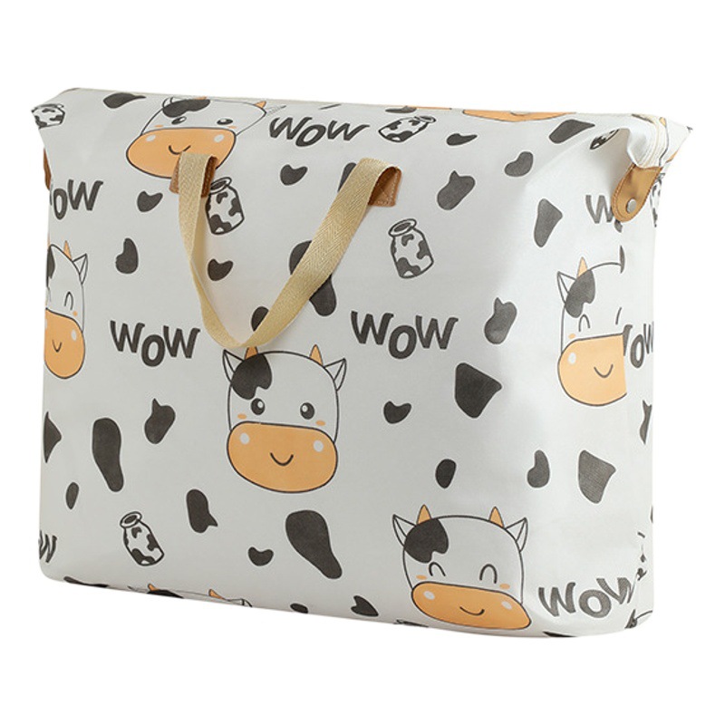 Clothes Household Quilt Storage Bag Dirty Clothes Basket Large Size Storage Box Moisture-proof Student Filing Bag Storage Bag