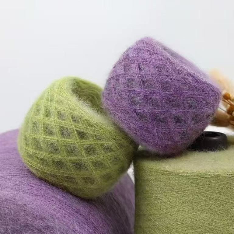 1/28Nm High Proportion Wool Mohair 10% Mohair 12% Wool 52% Nylon 26% Acrylic Mohair