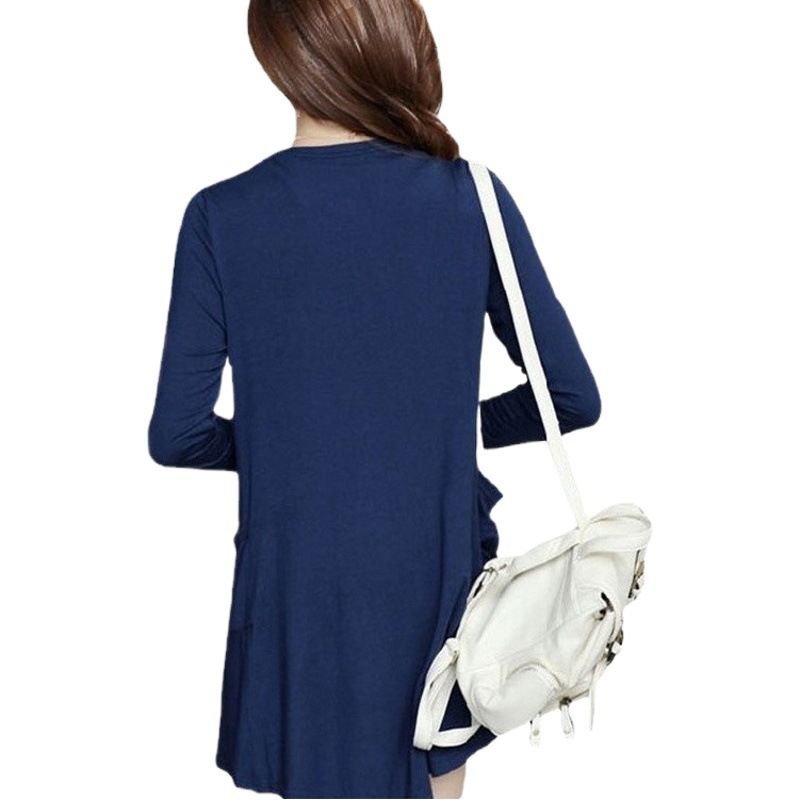 Summer Spring Modal Slim-fit Sun-protection Clothing Women's Pure Cotton Long-sleeved Cardigan Large Size Outer Wearing Thin Coat Air-conditioning Shirt Mid-length