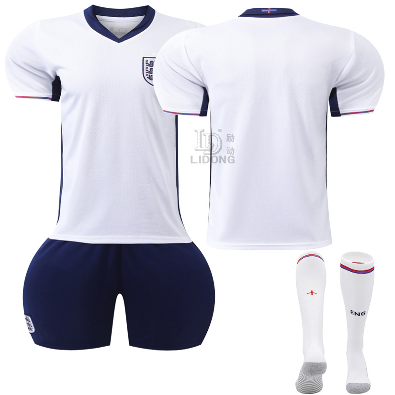 Picture of Euro 2024 New Football Jersey suit England Home Jersey Number 9 Kane 11 Foden 10 Bellingham