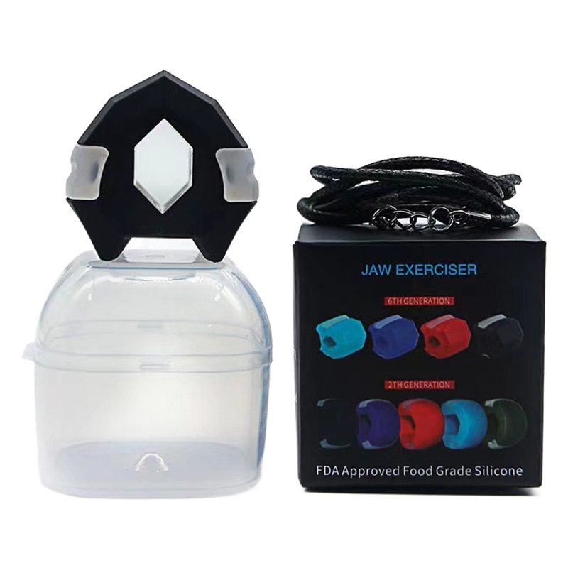 Fourth and Sixth Generations, Second Generation Muscle-Biting Training Ball, Muscle-Biting Exerciser, Jaw Trainer, Masseter Muscle Ball, Lanyard Shaping