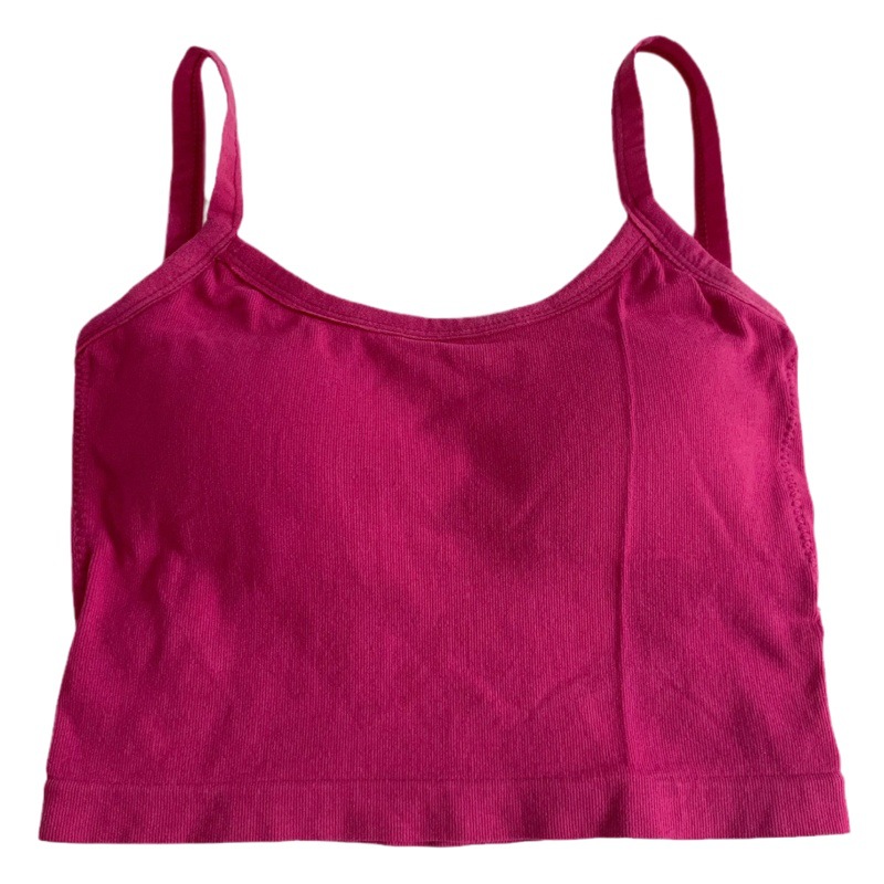 Hot Girl Cross Beautiful Back One-piece Chest Pad Wrap Chest Outer Wear Breathable Fixed Cup Gather Backless Sling Tube Top Inner Rack