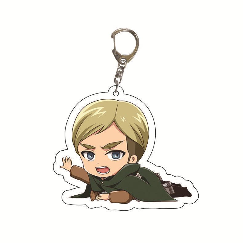 Picture of Star anime peripheral acrylic keychain pendant wholesale attack giant creative jewelry gift