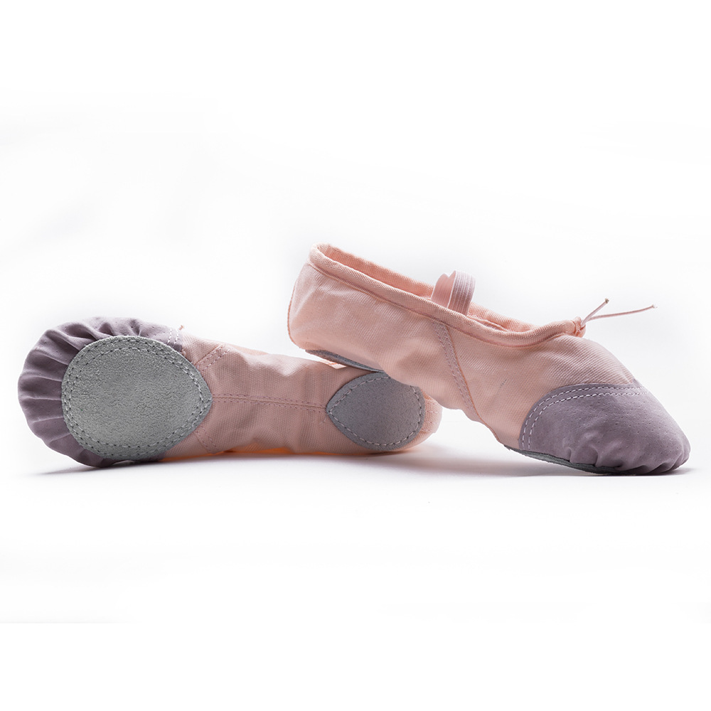 Picture of Dance Shoes Children's Women's Soft Sole Exercise Shoes Lace-up Free Dance Shoes Body Gymnastics Cat Claw Shoes Ballet Shoes Wholesale