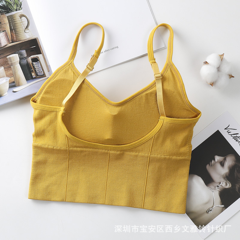 Picture of Kaka same style large U beauty back thread wrapped chest tube top seamless sexy anti-exposure bottoming sports back strap underwear
