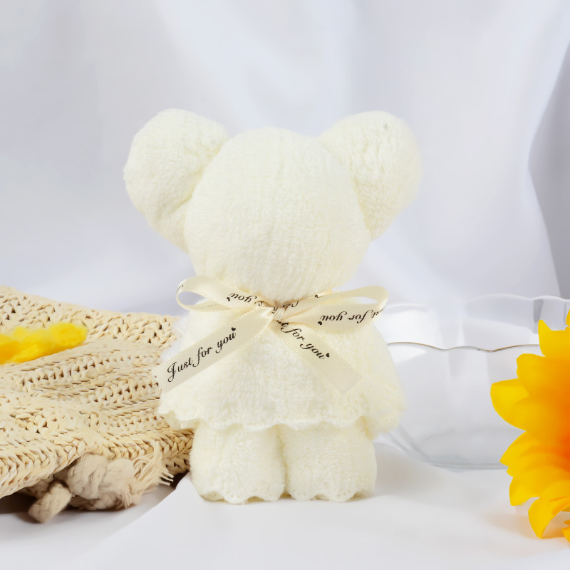 Picture of Coral fleece creative towel bear companion gift wedding birthday holiday business graduation gift wholesale