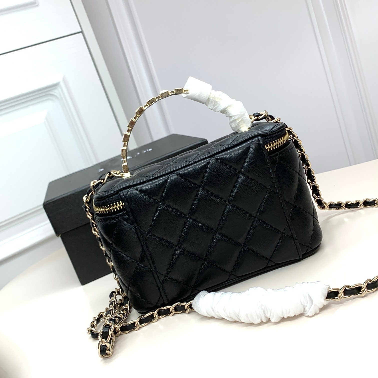 Chanel Style Bag Women's 2024 New Spring and Summer High-end Niche Design Large Capacity Box All-match Crossbody Bag Women's Bag
