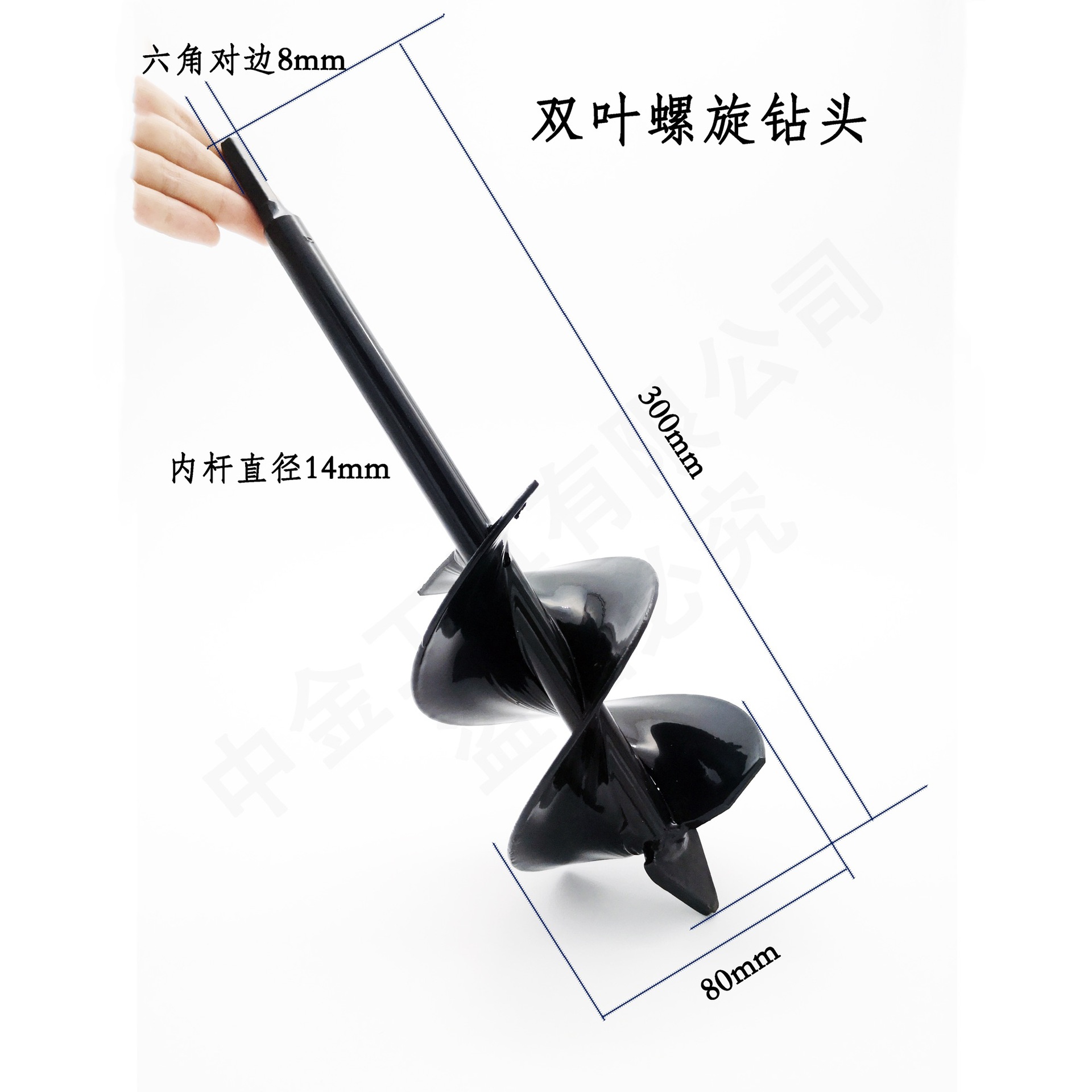 Picture of Factory Garden Tools, Agricultural Gardening Set, Garden Spiral Drill Bit, Planting Vegetable Digging Spiral Twist Drill