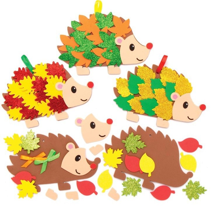 Picture of Autumn Theme DIY Decorative Craft Set Children's Gift Thanksgiving Halloween Art Decorative Pendant