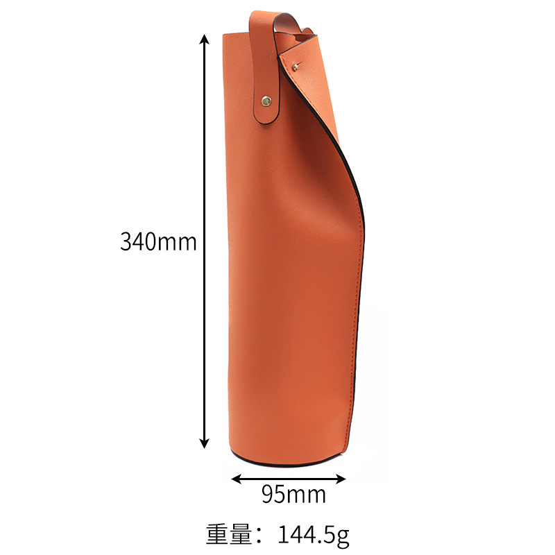 Picture of Spot red wine bag leather portable red wine gift box waterproof wine bag wine gift bag