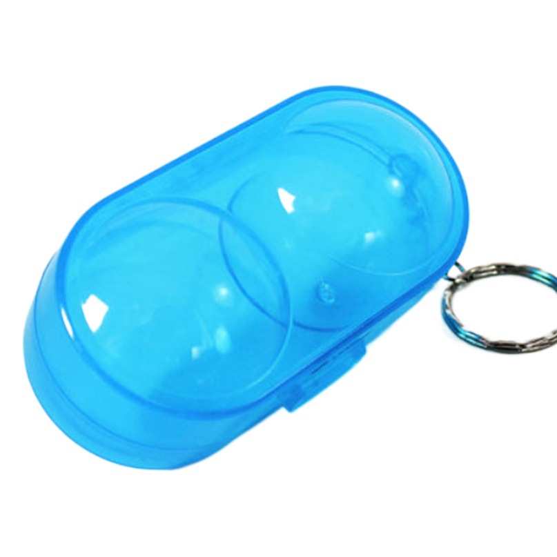 Table Tennis Box Outdoor Ball Box Plastic Transparent Portable Table Tennis Ball Storage Box 2 Pack