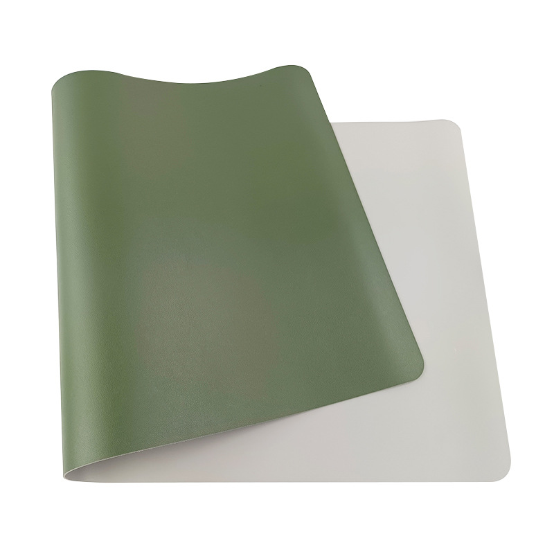 Picture of Double-Sided Leather Mouse Pad, No-Clean, Extra Large Stain-Resistant Anti-Slip Pad, Office Computer Desk Pu Leather Writing Pad Wholesale