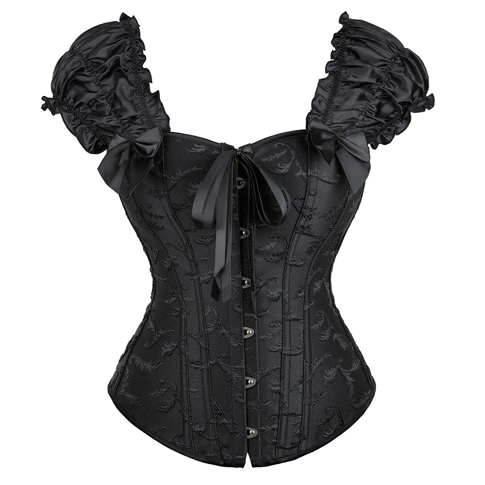 New Lace with Shoulder Strap Women's Court Waist Body Shaping Top Amazon AliExpress Supply