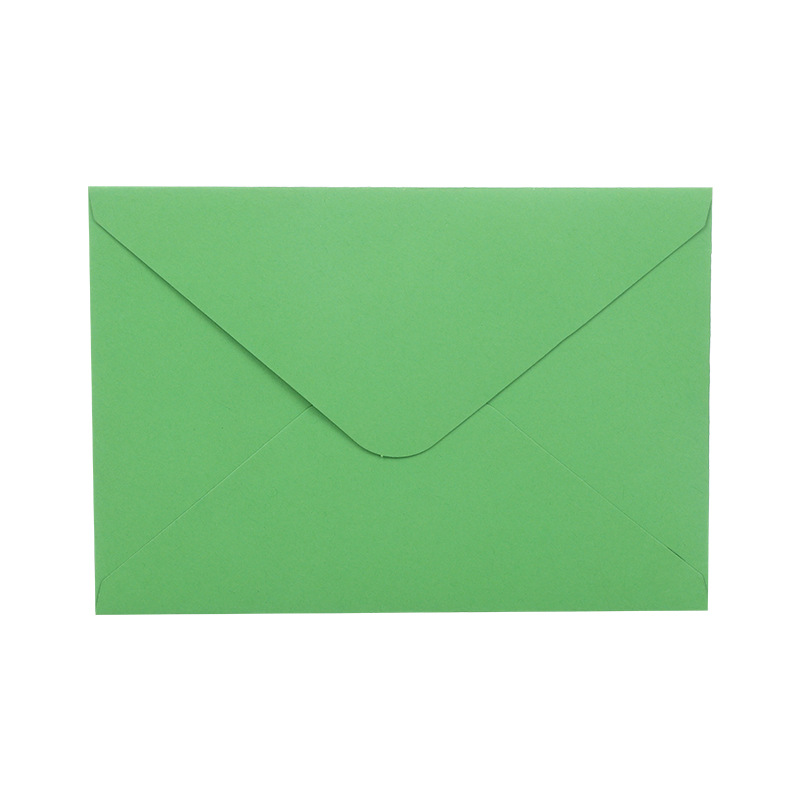 Picture of In stock wholesale solid color European color double adhesive paper Western envelope Kraft paper black Kali seal cross-border Amazon