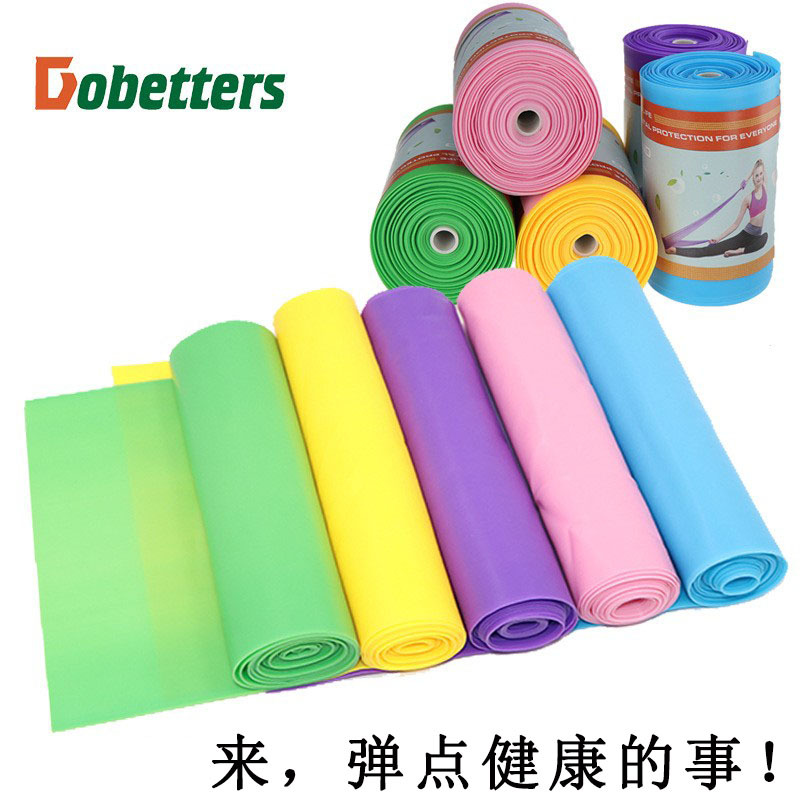 tpe Yoga Rally Sheet Stretch Belt Tally Sheet Resistance Belt Tally Rope Fitness Tally Belt