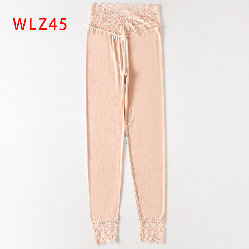 Picture of Modal Leggings for Women Outer Wearing Spring and Autumn Thin Warm Pants Stretch Lace Modal Autumn Pants for Women