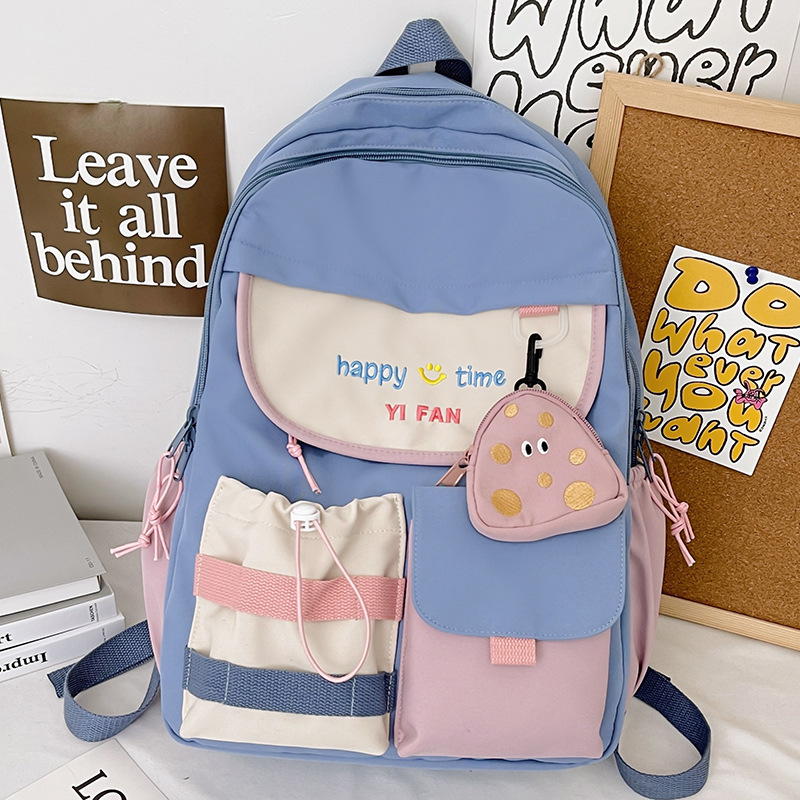 Picture of Schoolbags for High School Students High Quality Wholesale Customized Junior High School Students and Elementary School Students Cute Backpacks Girls and Children's Backpacks